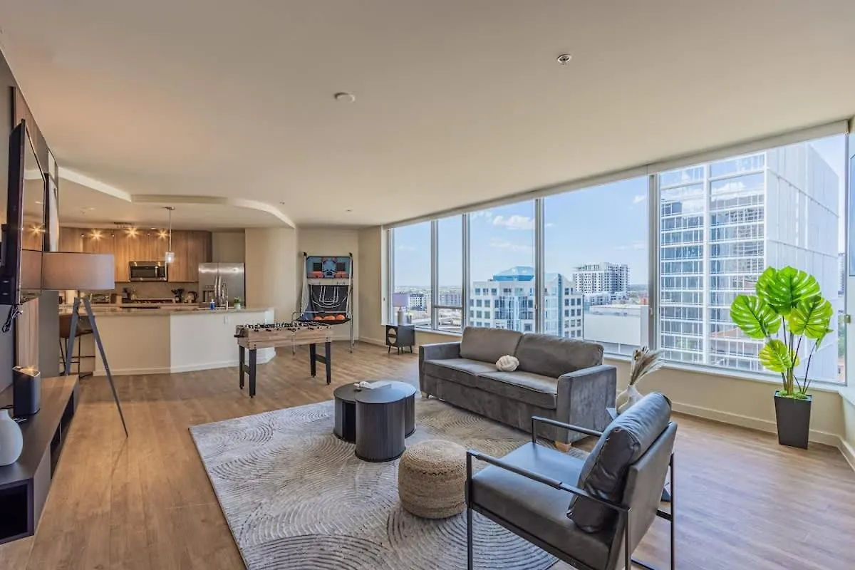 Appartamento Sky Terrace Dt Highrise, Gym, Pool, Parking, W-D,Golf Phoenix